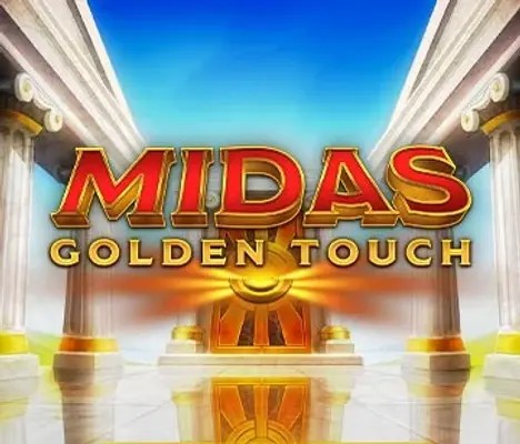 Midas Golden Touch slot logo by Thunderkick at Julius casino