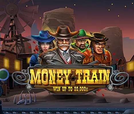 Money Train logo by Relax Gaming Julius casino